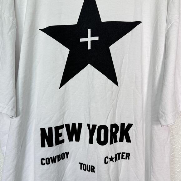 Beyonce Cowboy Carter Tour Shirt 2XL New York Statue of Liberty Concert Merch - Picture 5 of 13
